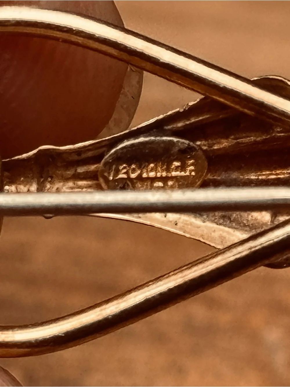 AMCO 1/20 10k gold filled brooch